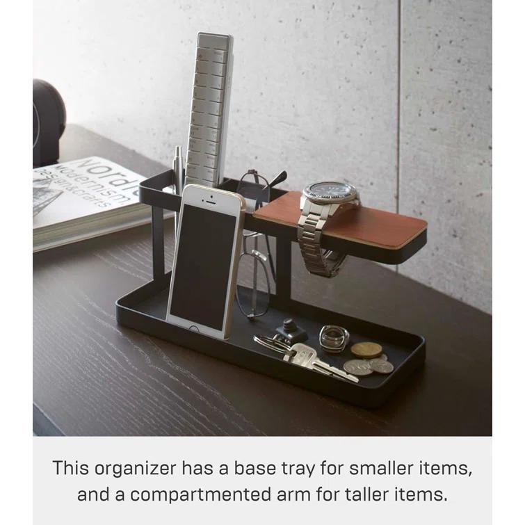 Yamazaki Home Countertop Spice Caddy, Storage And Organizer Rack, Steel, Anti-Slip Rubber Feet