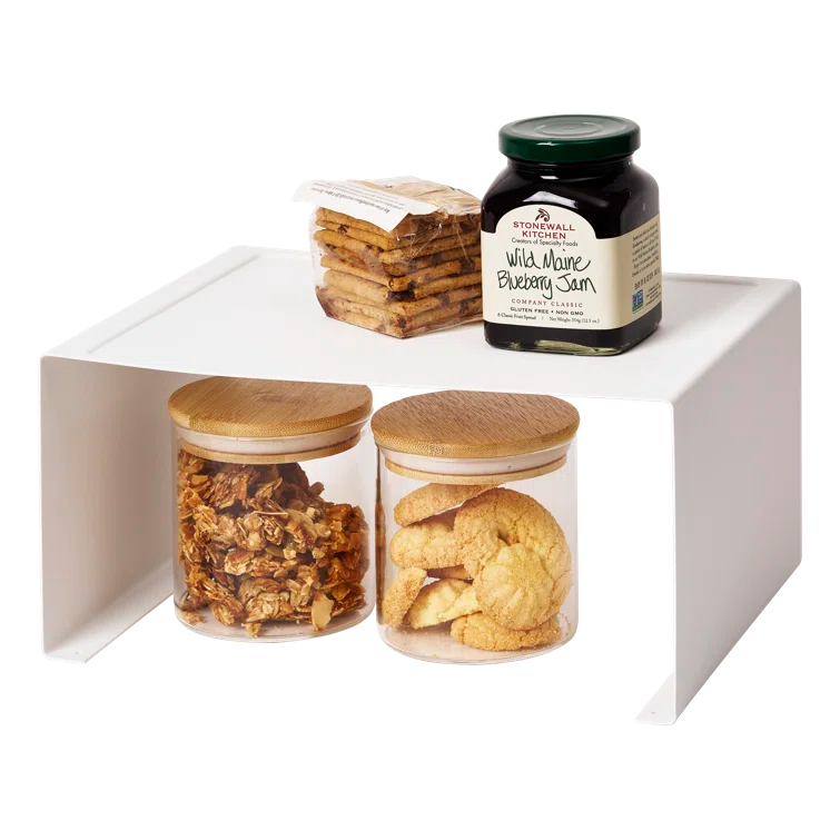 Yamazaki Tower Large White Kitchen Steel Rack