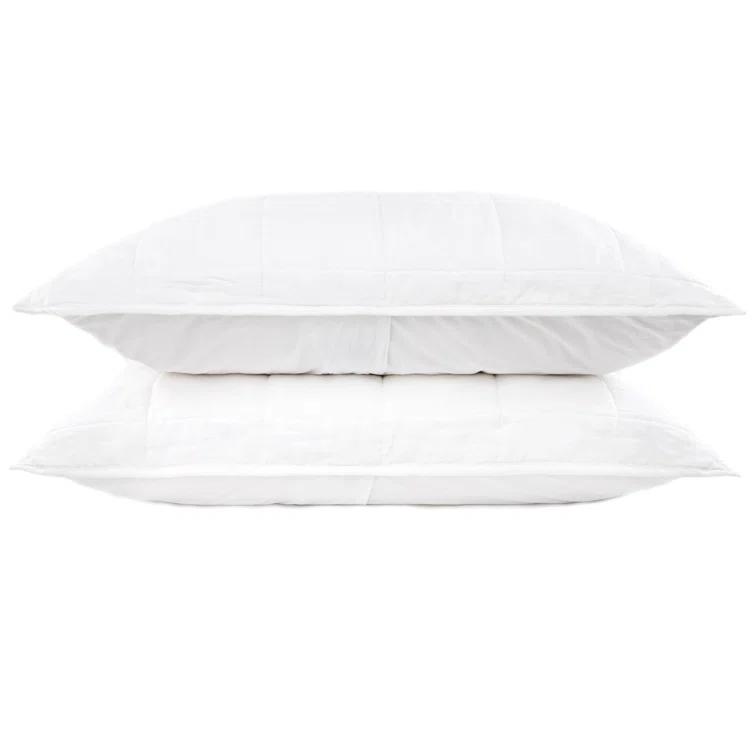 French Linen Box Stitch Quilted Sham Set