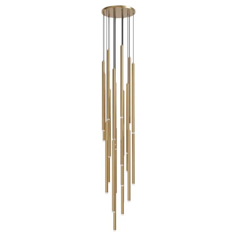 Filmore 25 - Light Dimmable Tiered Chandelier