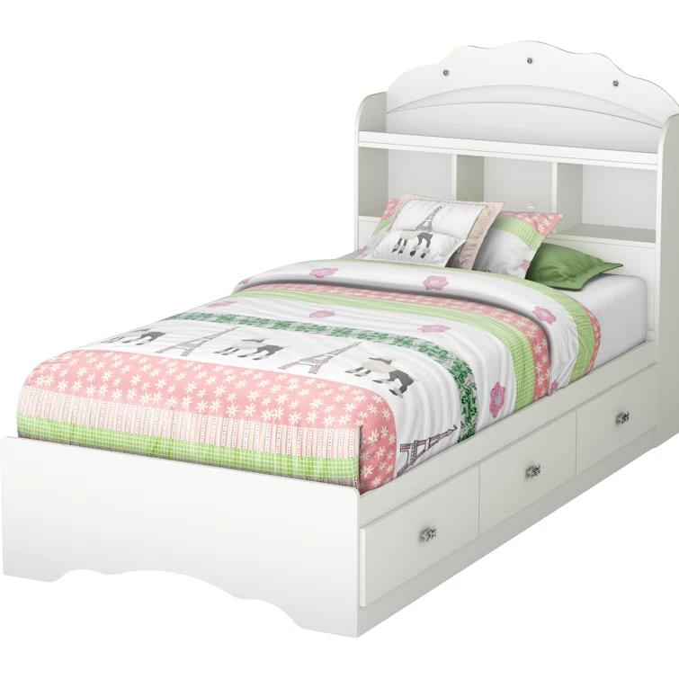 Tiara Twin Mate's & Captain's Bed with Drawers