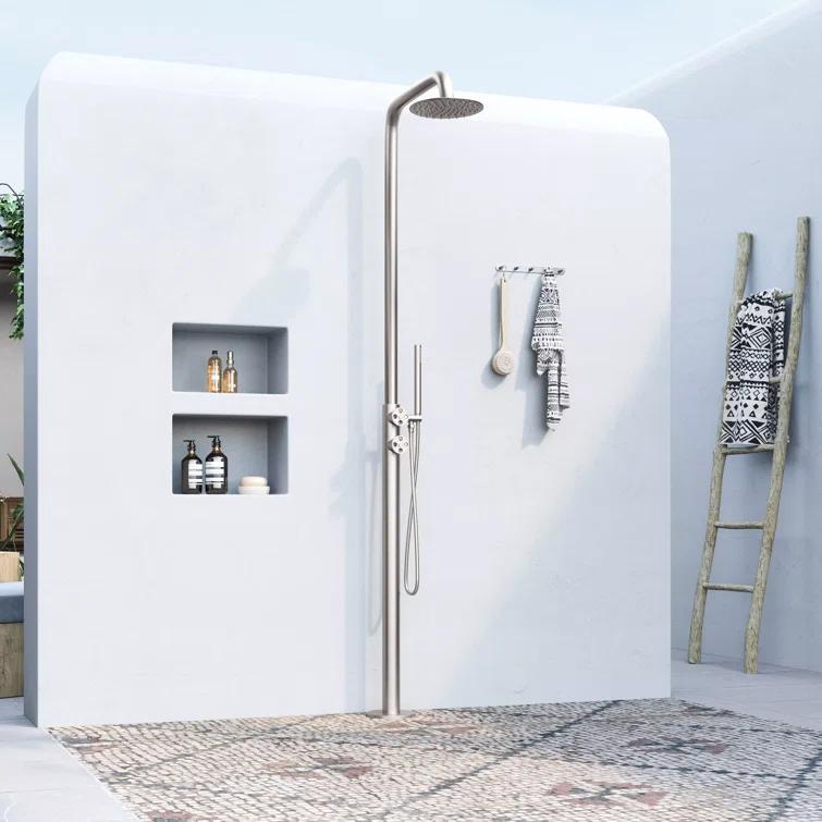 Tinsley Retrofit Shower with Shower Head, Hand Shower, and Hose