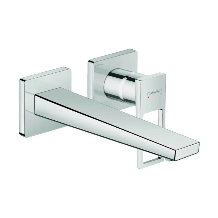 Metropol Low Flow Water Saving Wall Mounted Bathroom Faucet