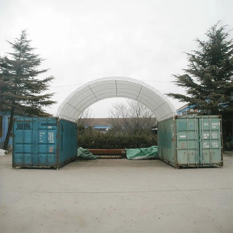 20'x20' Shipping Container Canopy Shelter 15oz PVC