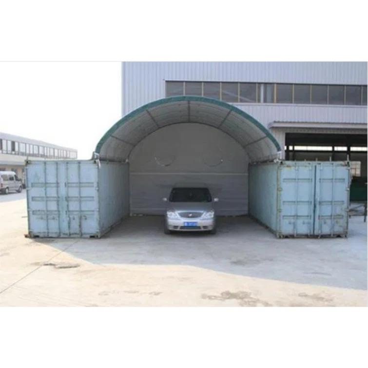 20'x20' Shipping Container Canopy Shelter 15oz PVC