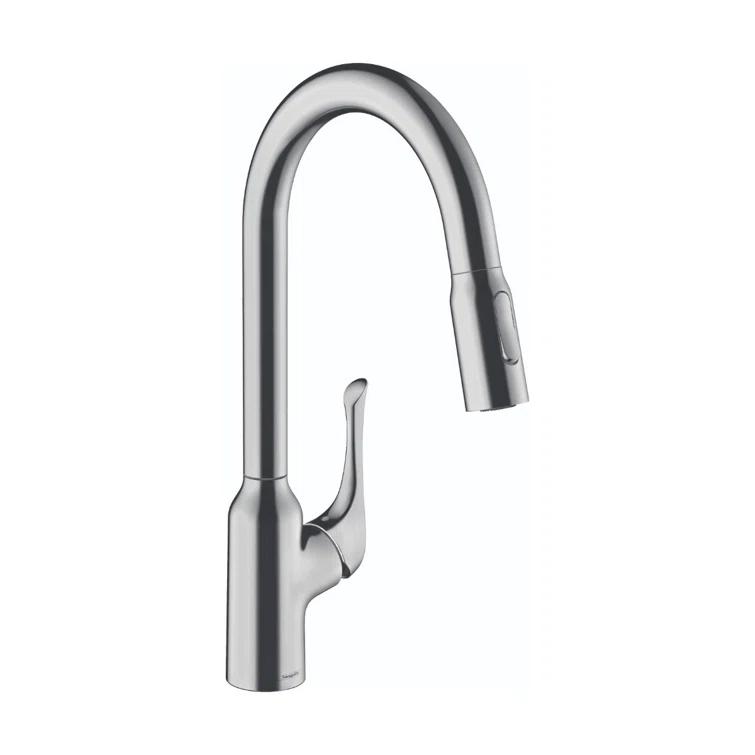 hansgrohe Allegro N HighArc Kitchen Faucet, 2-Spray Pull-Down, 1.75 GPM