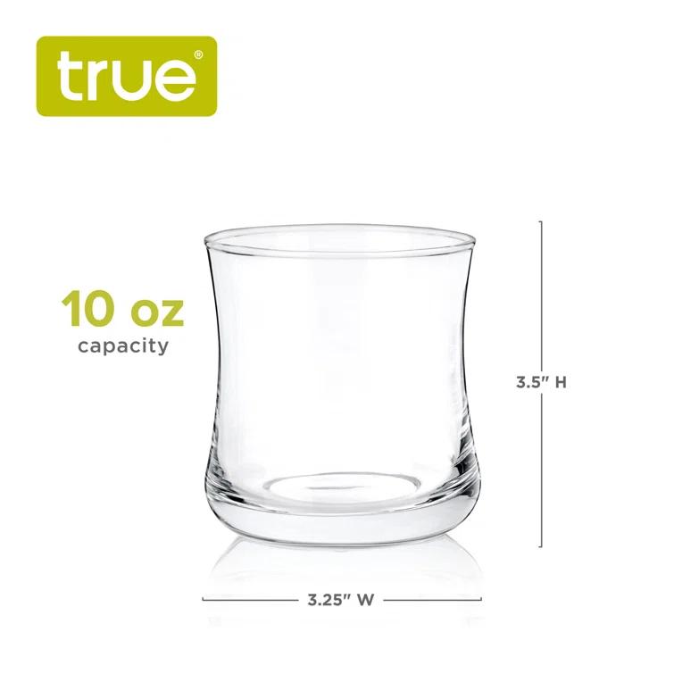 True Bourbon 10 oz Tasting Glasses (Set of 4)