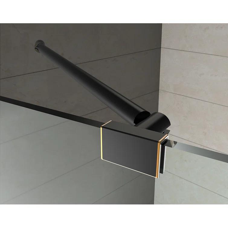 Avalux Hinged Semi-Frameless Shower Door