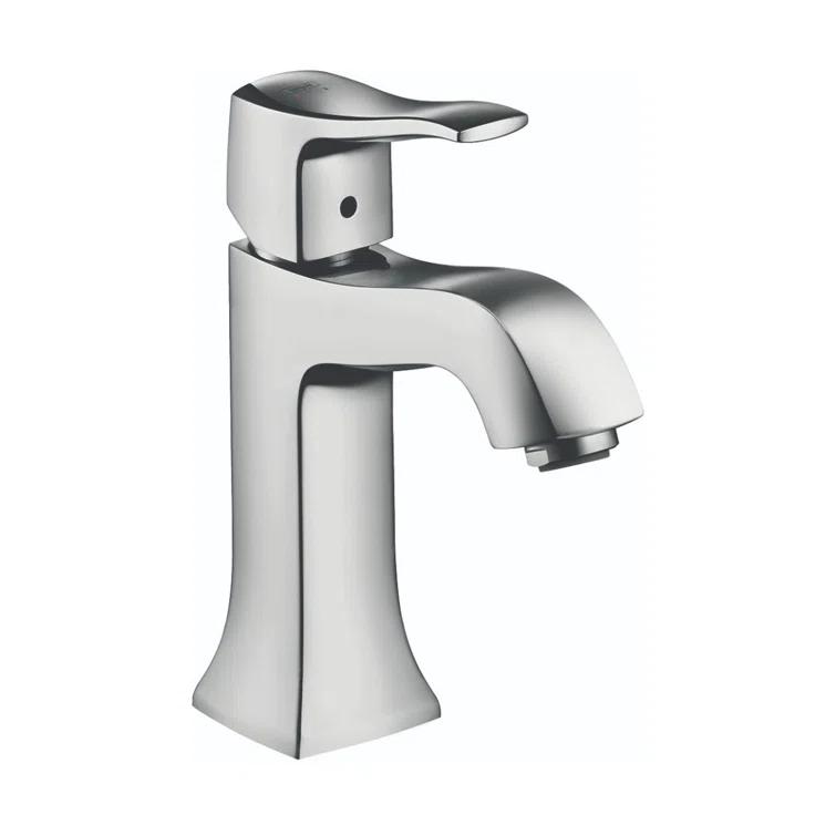 Metris C Single Hole Bathroom Faucet with Drain Assembly