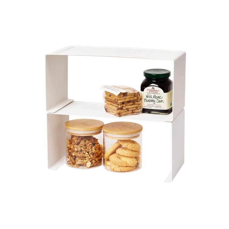 Yamazaki Tower Small White Kitchen Steel Rack