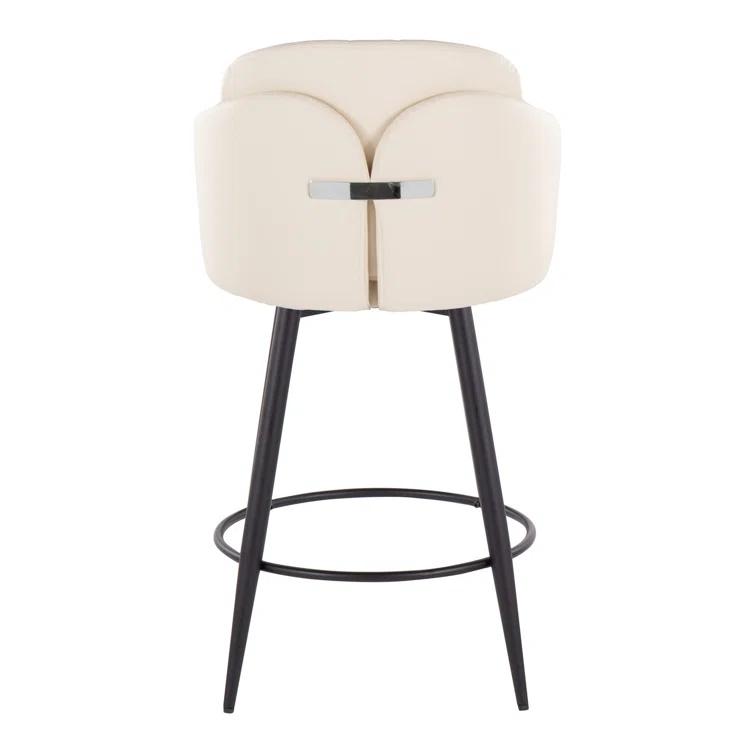 Corrigan Studio® Dahlia Fixed-Height Counter Stool - Set Of 2