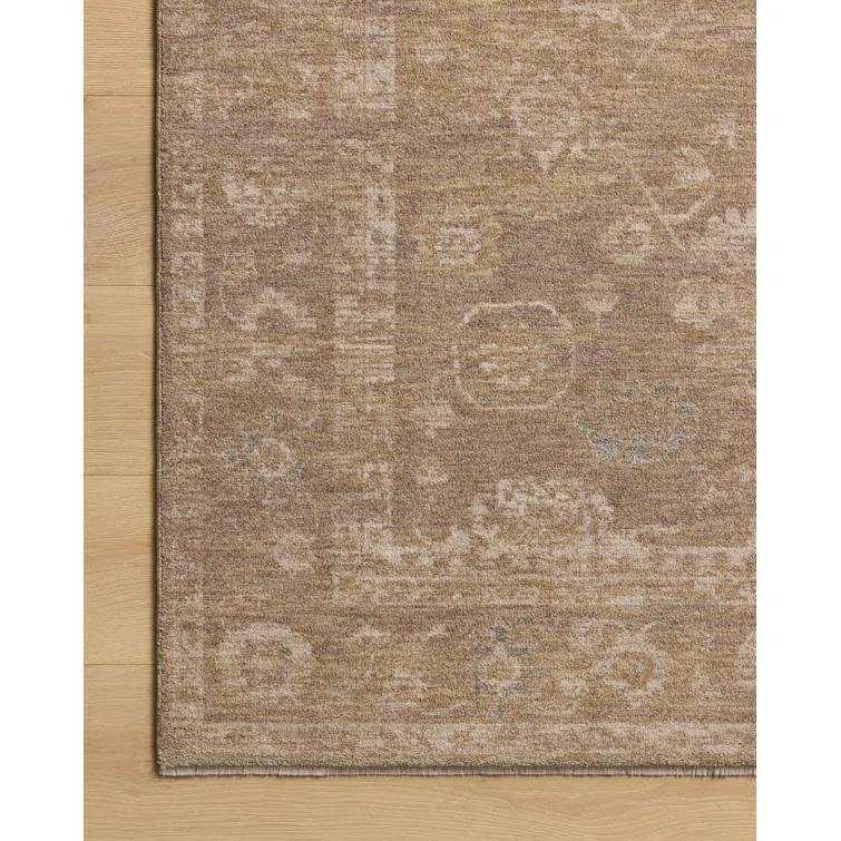 Chris Loves Julia x Loloi Louisa Taupe / Gold Area Rug