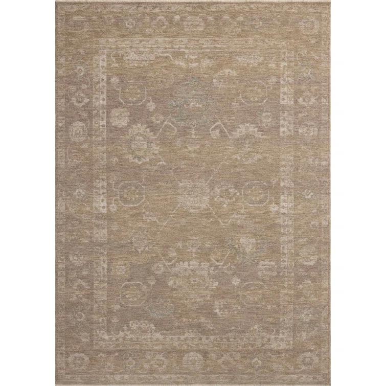 Chris Loves Julia x Loloi Louisa Taupe / Gold Area Rug