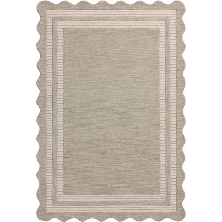 Chris Loves Julia x Loloi Scottie Fog / Ivory Area Rug