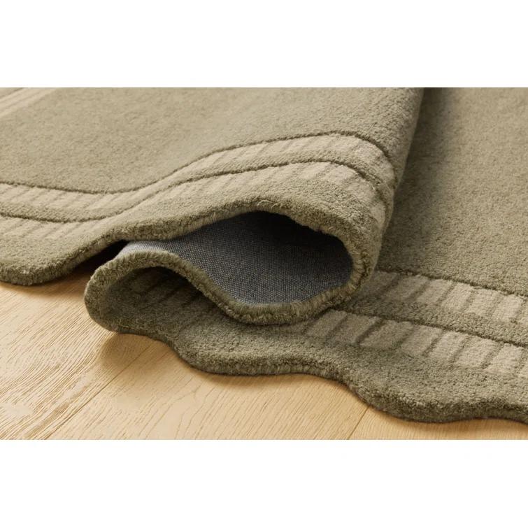 Chris Loves Julia x Loloi Scottie Olive / Pebble Area Rug
