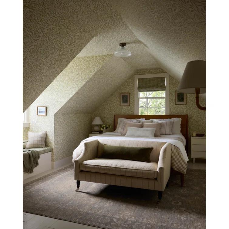 Chris Loves Julia x Loloi Louisa Lagoon / Ivory Area Rug