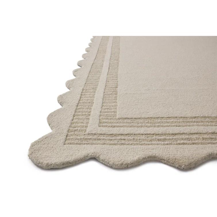 Chris Loves Julia x Loloi Scottie Ivory / Grey Area Rug