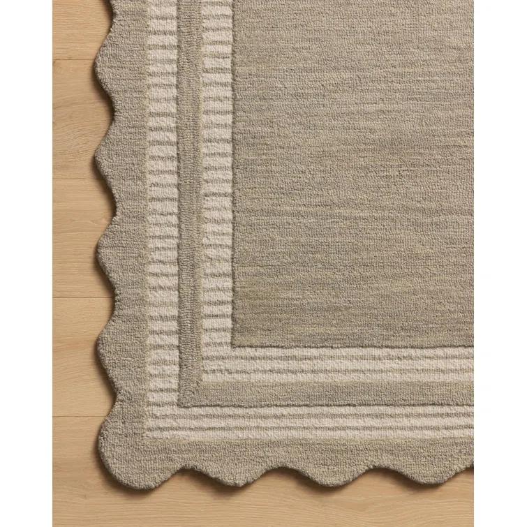 Chris Loves Julia x Loloi Scottie Fog / Ivory Area Rug