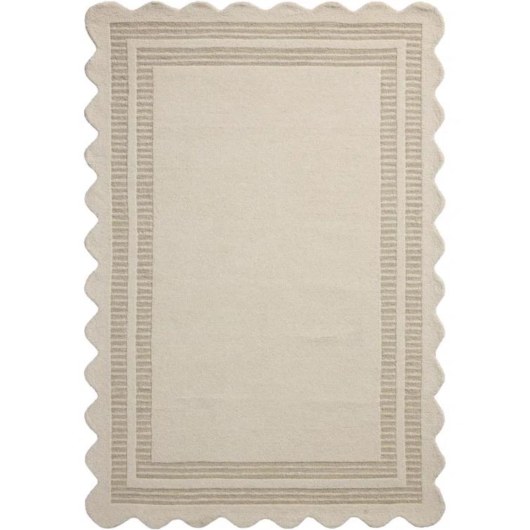 Chris Loves Julia x Loloi Scottie Ivory / Grey Area Rug