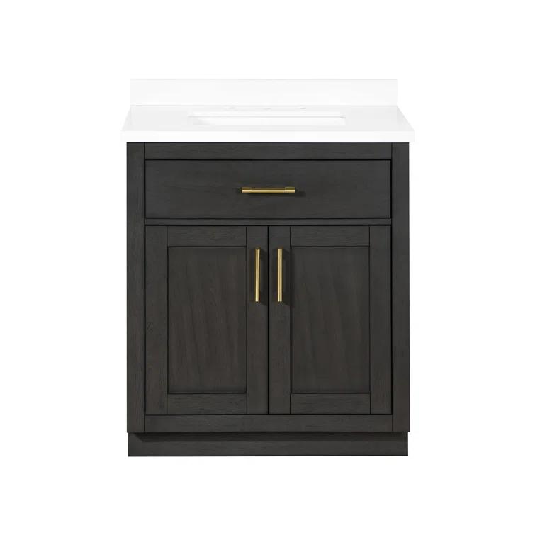 OVE Decors Bailey 30" Single Bathroom Vanity Set with Premium Countertop