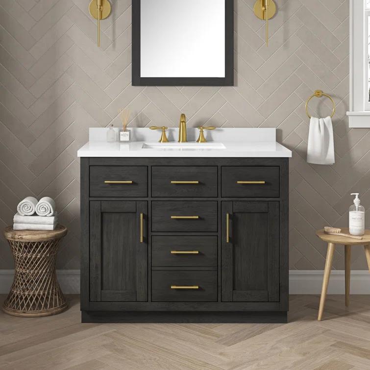OVE Decors Bailey 42" Single Bathroom Vanity with Premium Countertop