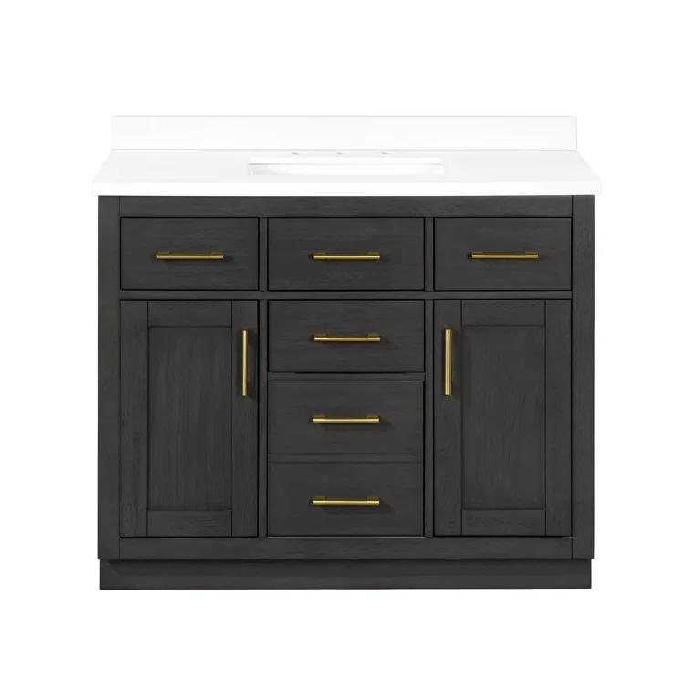 OVE Decors Bailey 42" Single Bathroom Vanity with Premium Countertop