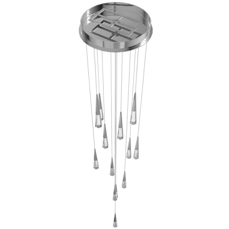 Avenue Lighting Encino 13 - Light Dimmable Tiered Chandelier