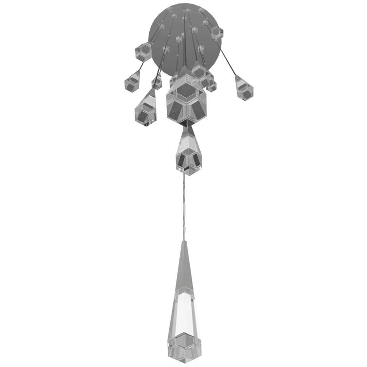 Avenue Lighting Encino 13 - Light Dimmable Tiered Chandelier