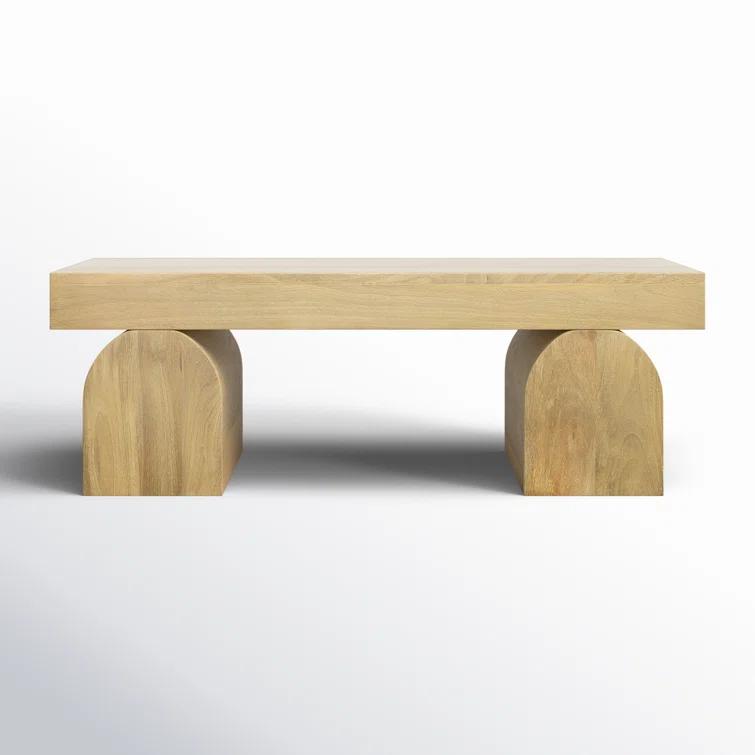 Casimiro Light Natural Mango Wood Coffee Table