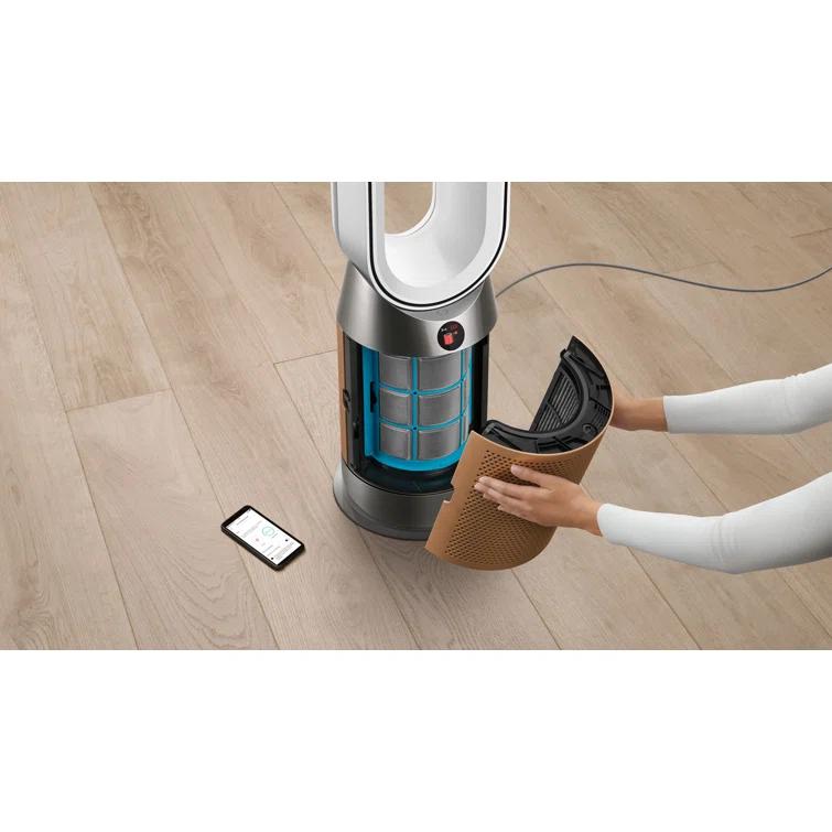Dyson Dyson Hp09 Purifier Hot + Cool Formaldehyde Purifying Fan, White/gold