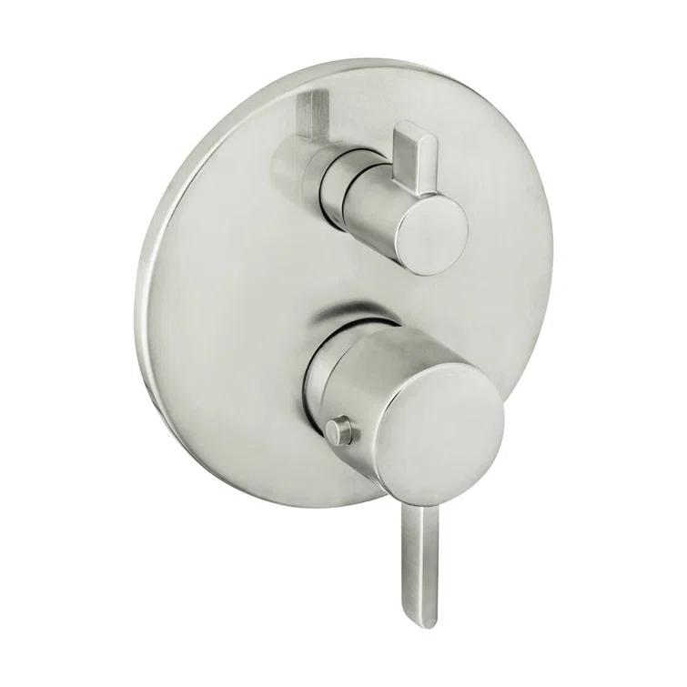 Ecostat S Thermostatic Volume Control Faucet Trim with Lever Handle