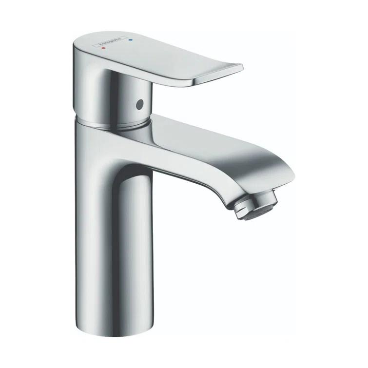 Metris Single Hole Bathroom Faucet with Drain Assembly