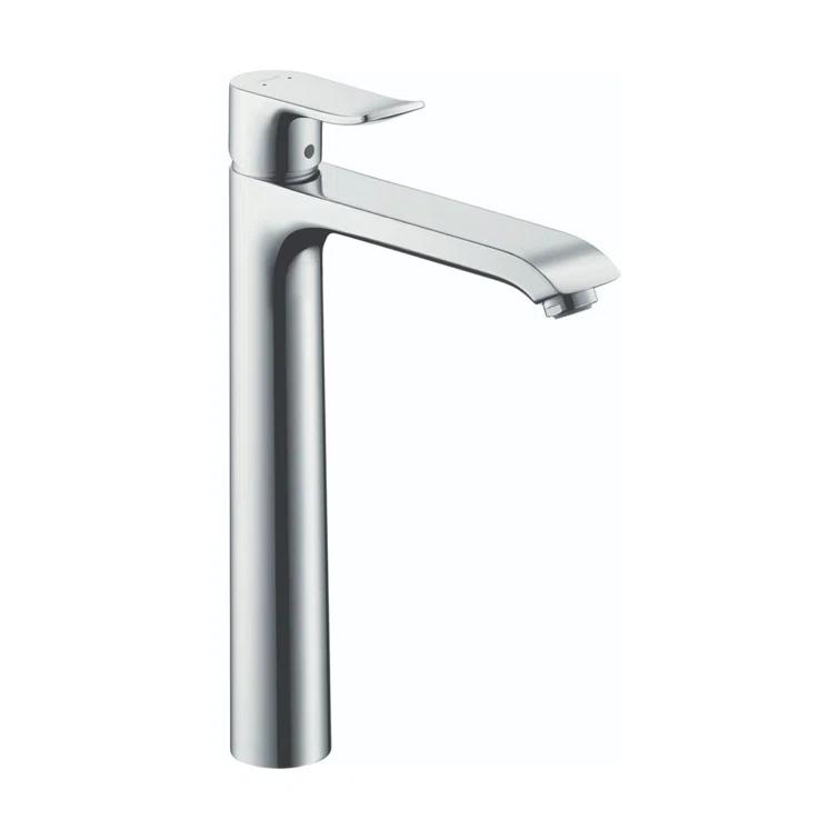 Metris E Standard Single Hole Bathroom Faucet with Drain Assembly