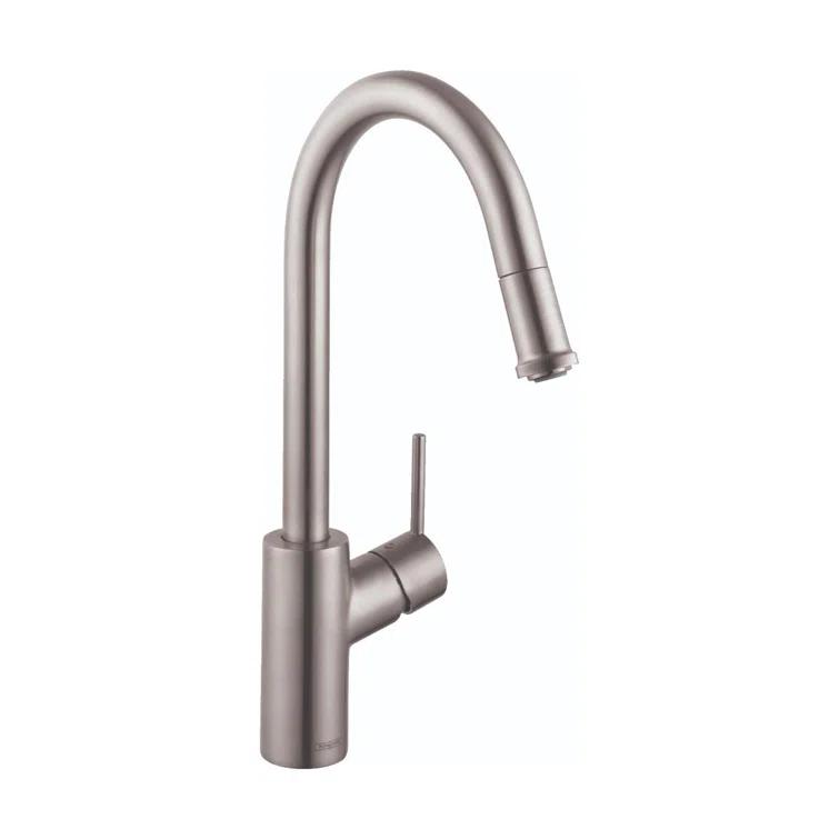 Talis S² Pull Down Single Handle Kitchen Faucet with Handle and Supply Lines