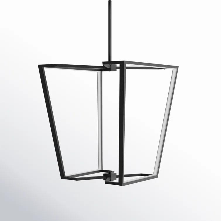 Skiba Dimmable LED Lantern Geometric Chandelier