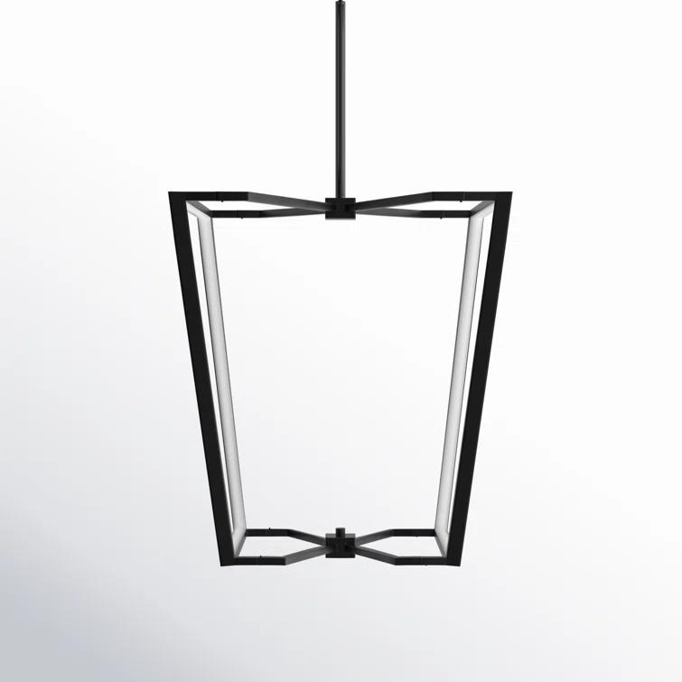 Skiba Dimmable LED Lantern Geometric Chandelier