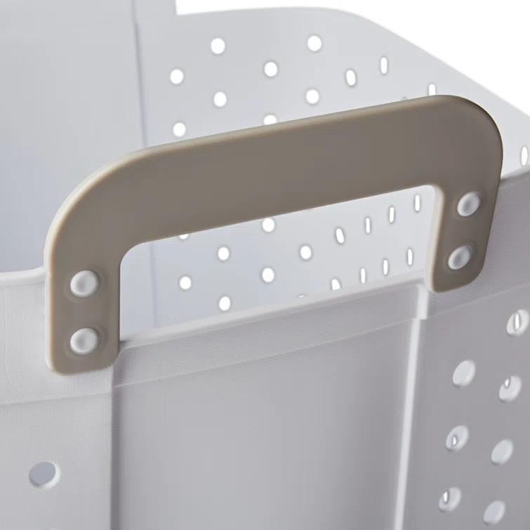 Plastic Laundry Hamper (Set of 2)