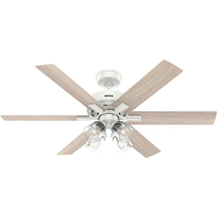 Hunter 52 Inch Fonthill ENERGY STAR® Hunterexpress Ceiling Fan With Lights And Remote