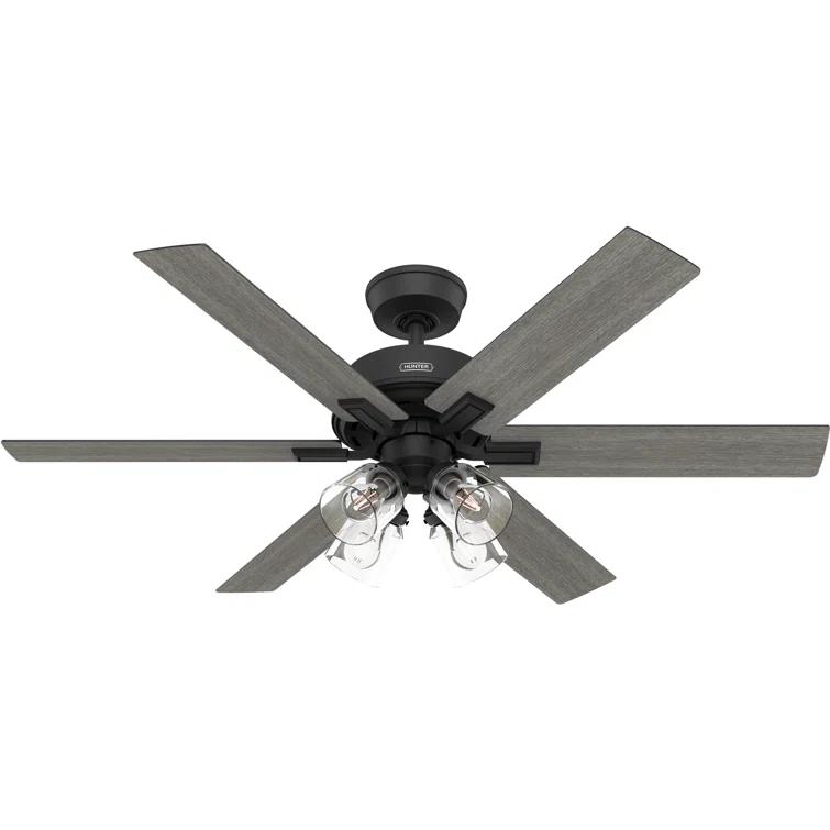 Hunter 52 Inch Fonthill ENERGY STAR® Hunterexpress Ceiling Fan With Lights And Remote