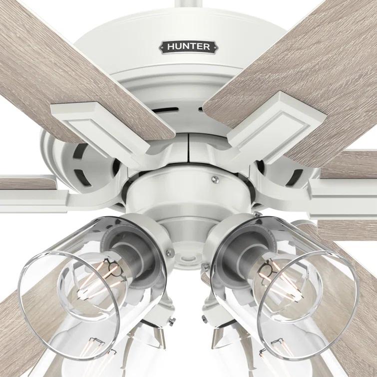 Hunter 52 Inch Fonthill ENERGY STAR® Hunterexpress Ceiling Fan With Lights And Remote