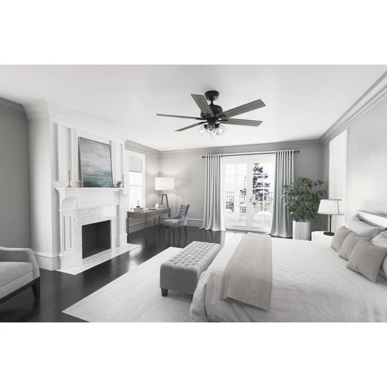 Hunter 52 Inch Fonthill ENERGY STAR® Hunterexpress Ceiling Fan With Lights And Remote