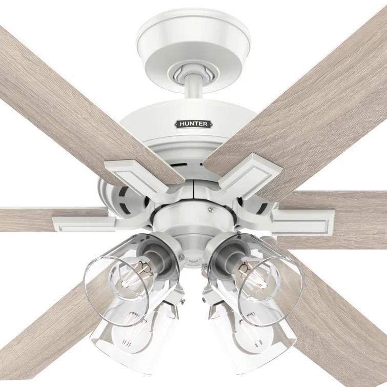 Hunter 52 Inch Fonthill ENERGY STAR® Hunterexpress Ceiling Fan With Lights And Remote