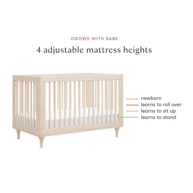 Lolly 3-in-1 Convertible Crib