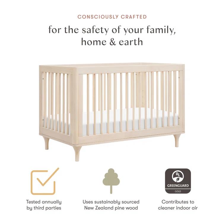 Lolly 3-in-1 Convertible Crib