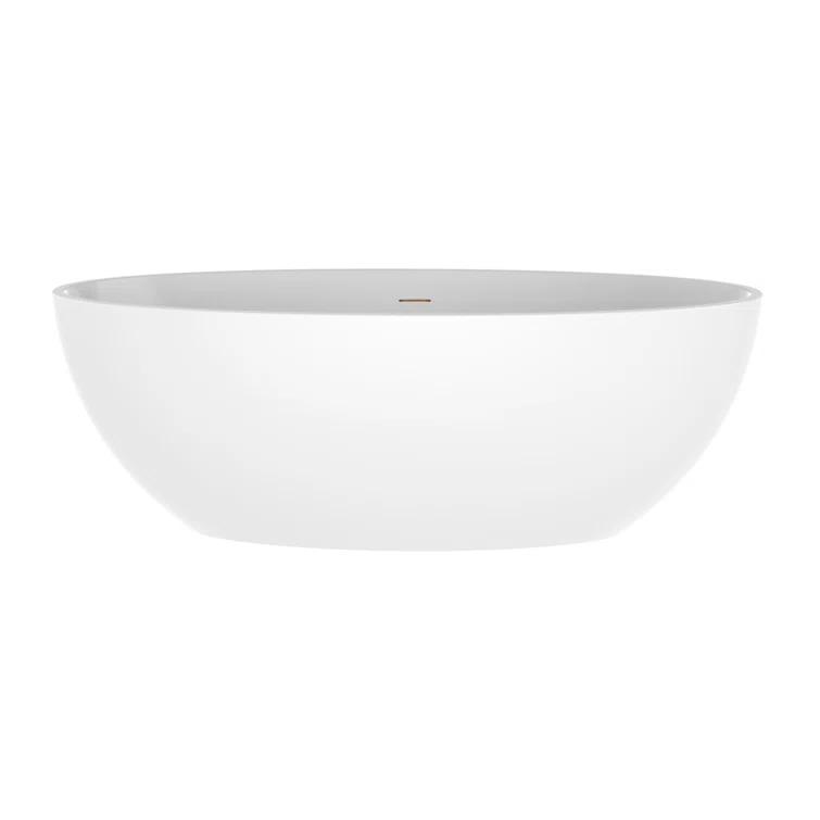 Freestanding Soaking Acrylic Bathtub