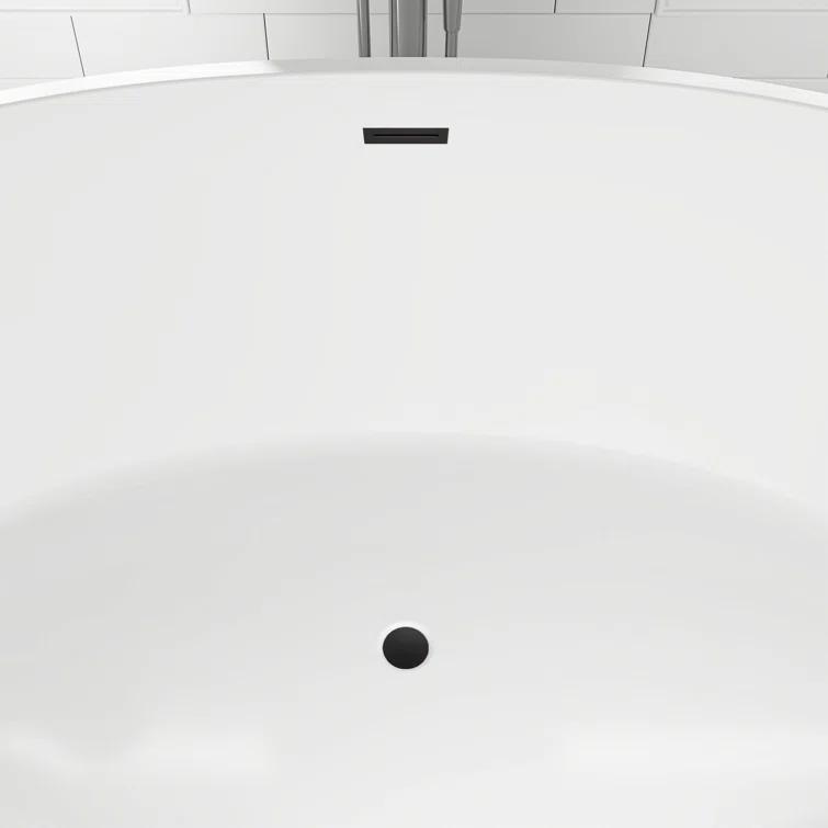 Freestanding Soaking Acrylic Bathtub