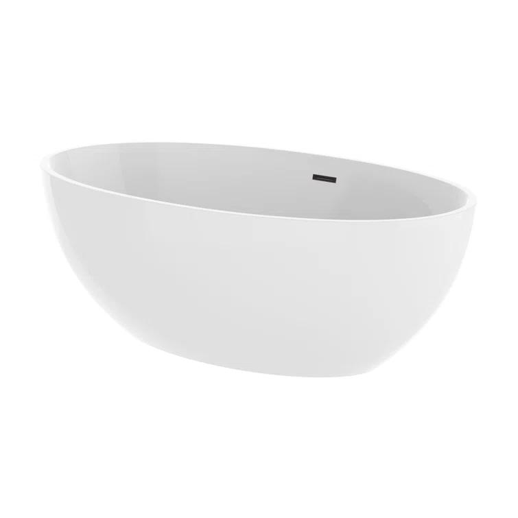 Freestanding Soaking Acrylic Bathtub