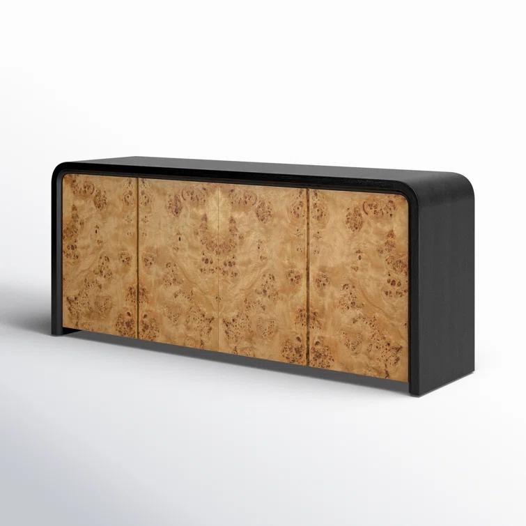 AllModern Gerda 78.75" Wide Solid Wood Sideboard | AllModern