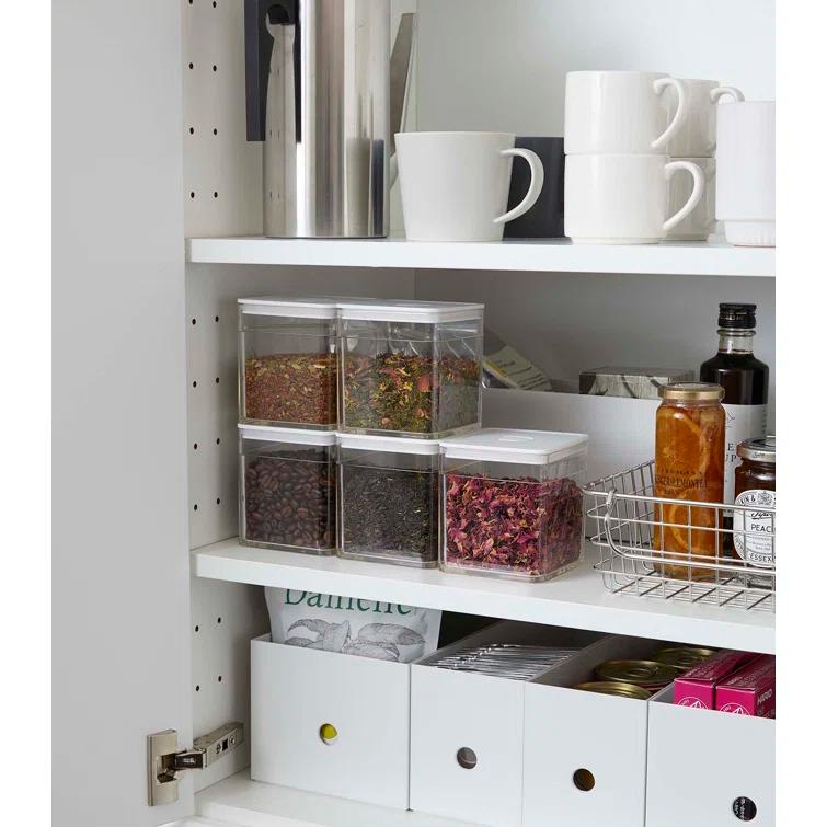 Yamazaki Home Tower Yamazaki Home Airtight Food Storage Container, Tea Leaf, Candy, Coffee, or Condiment Canister