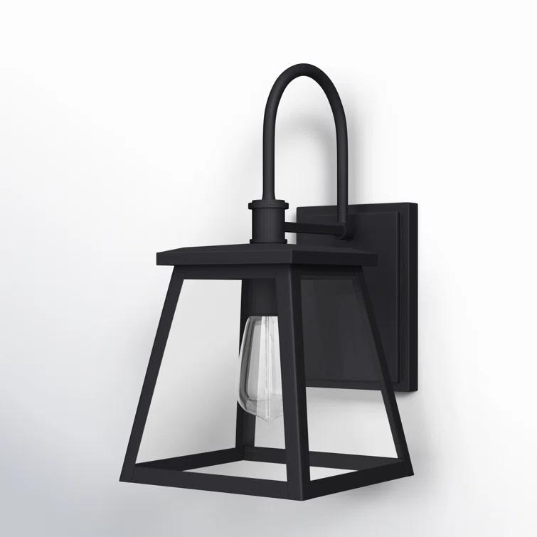 Wrentham Single Light Bell Outdoor Aluminum Wall Light